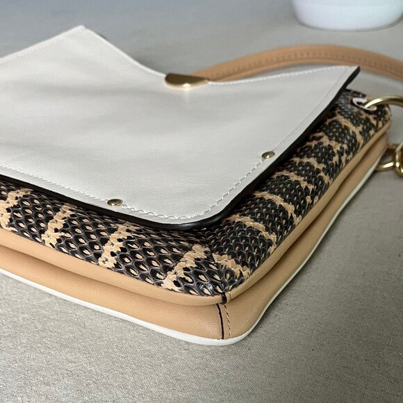 Coach RARE Snake Pattern With BRASS Hardware - Picture 5 of 16